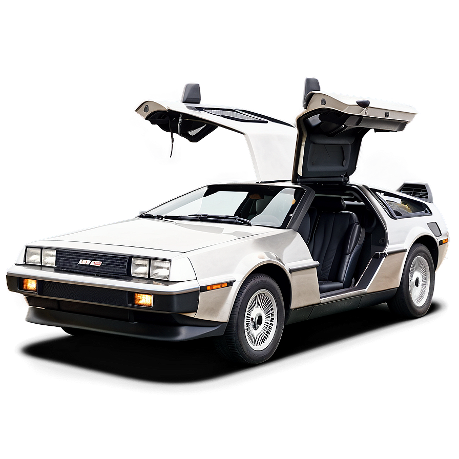 Download Delorean Dmc-12 Movie Car Png 39 | Wallpapers.com