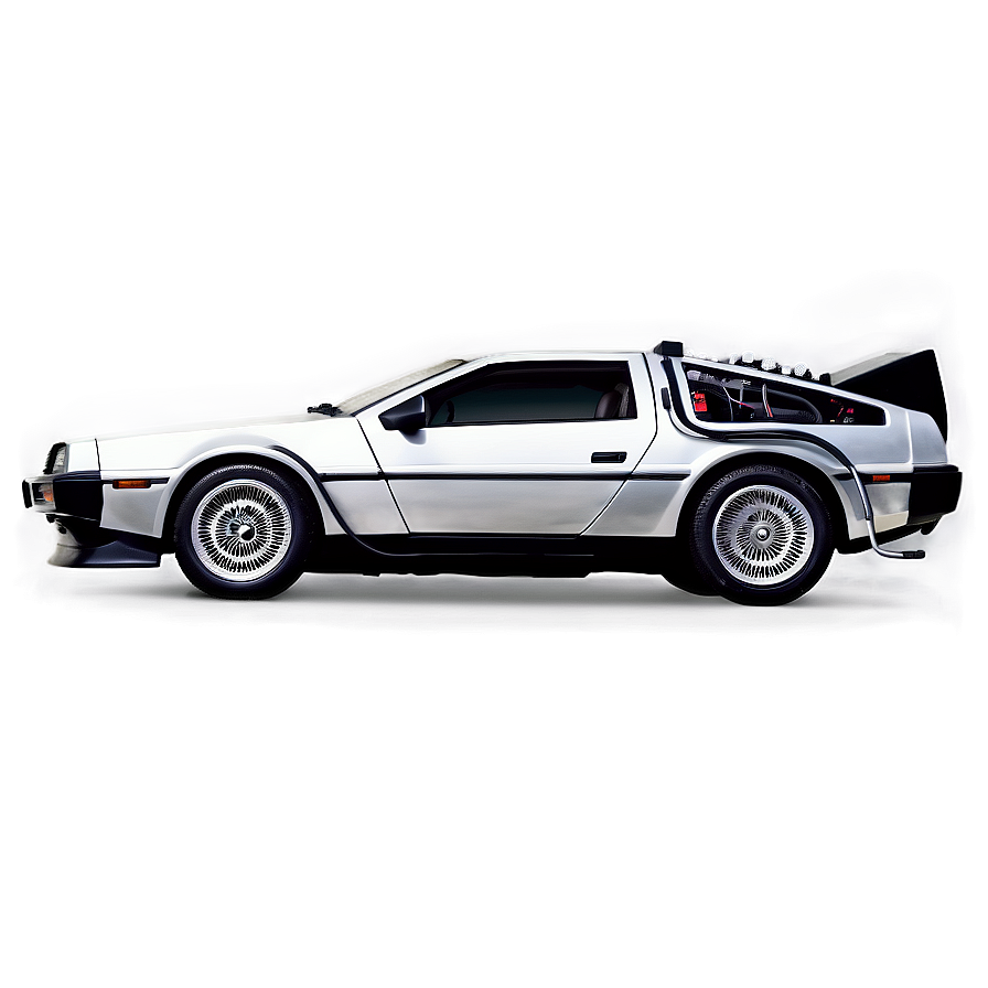 Download Delorean Through The Decades Evolution Png Ejq | Wallpapers.com