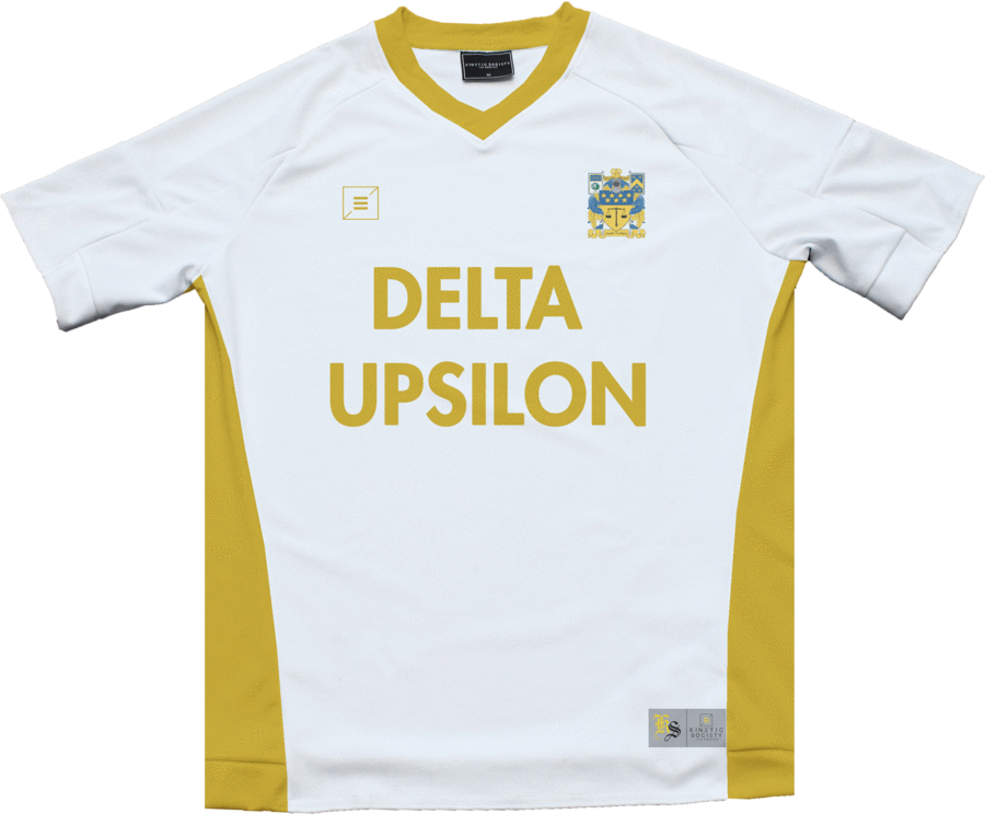 Delta Upsilon Soccer Jersey Design PNG