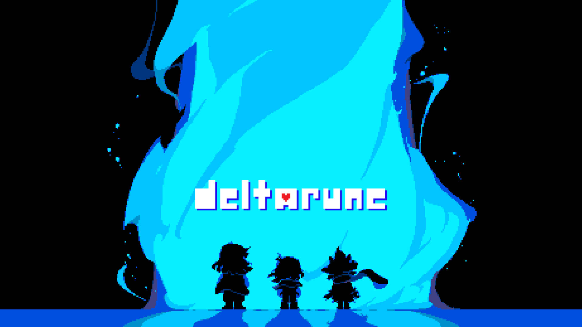 Light and darkness collide as two Deltarune heroes find themselves in battle against a mysterious force. Wallpaper