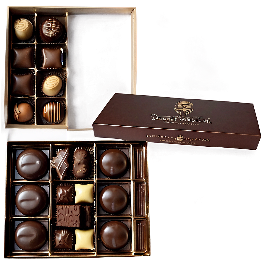 Deluxe Chocolate Box Collection Png 22 PNG