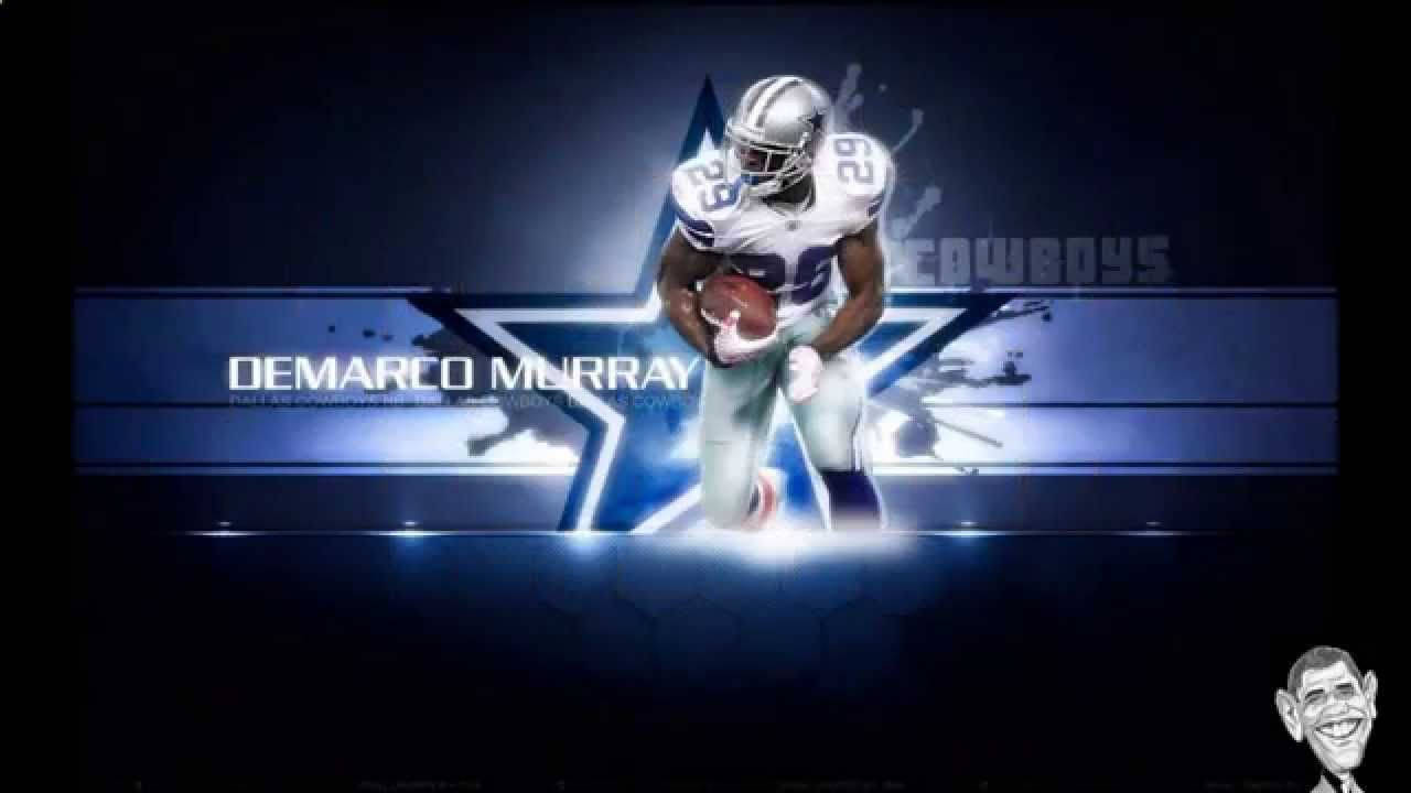 Demarco Murray Dallas Cowboys 2017 Logo Tapet Wallpaper
