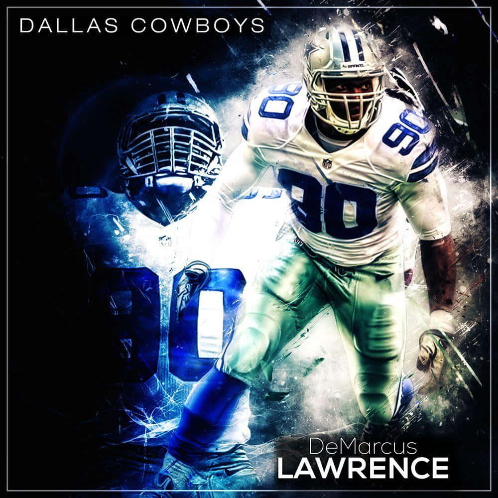 Demarcus Lawrence Cowboys Graphic Design Wallpaper