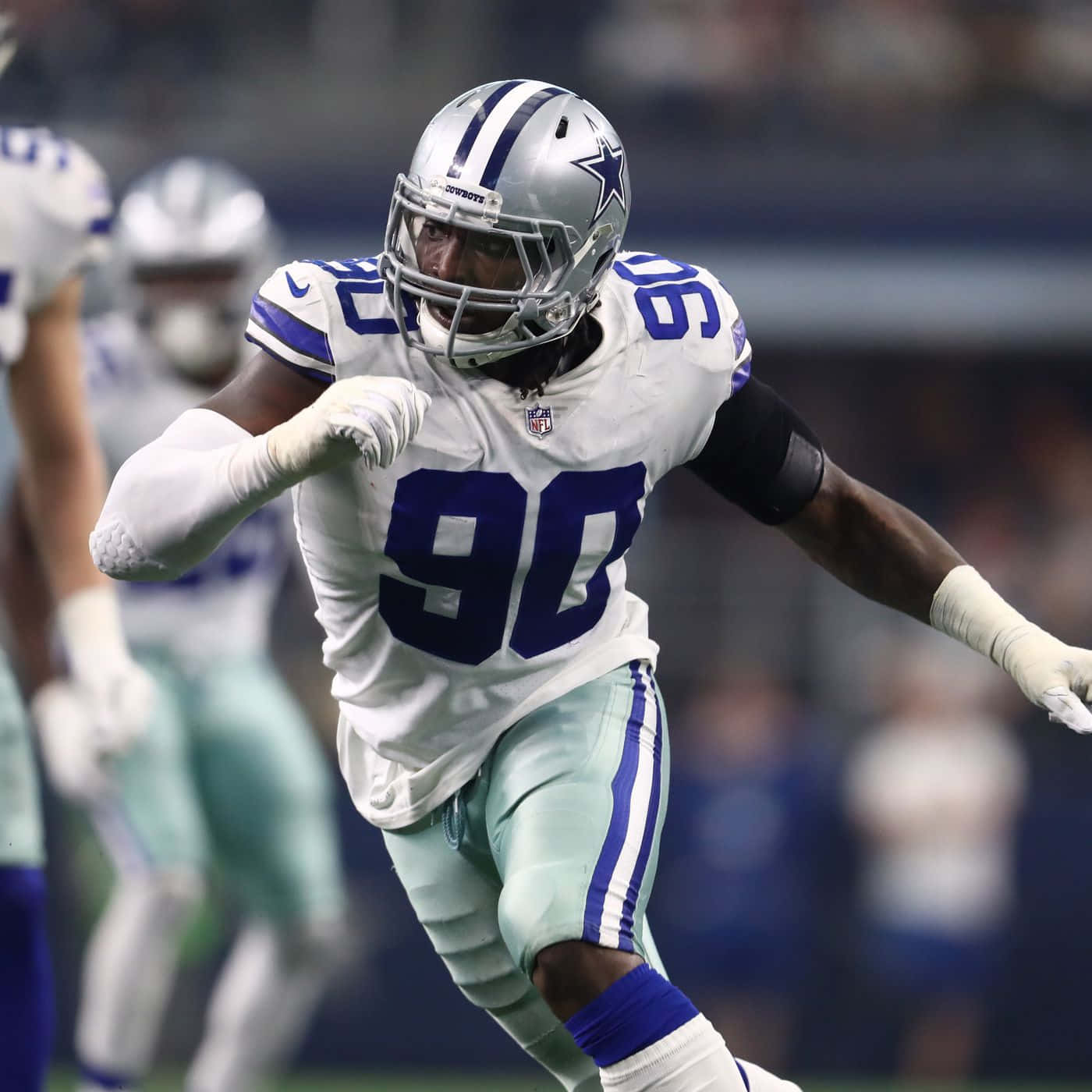 Demarcus Lawrence Famous Football Player Wallpaper