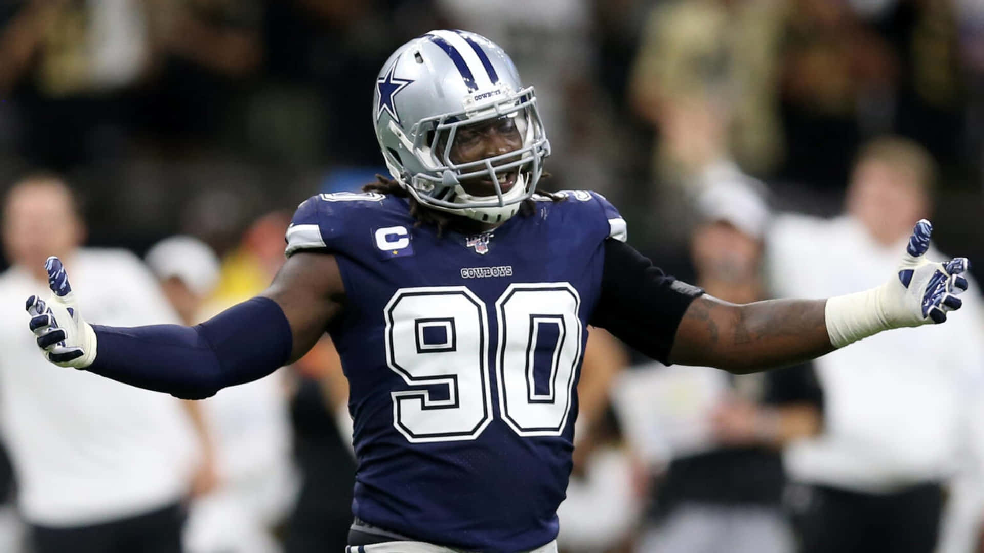 Demarcus Lawrence NFL No. 90 Wallpaper