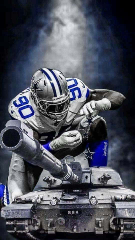 Demarcus Lawrence 540 X 960 Wallpaper