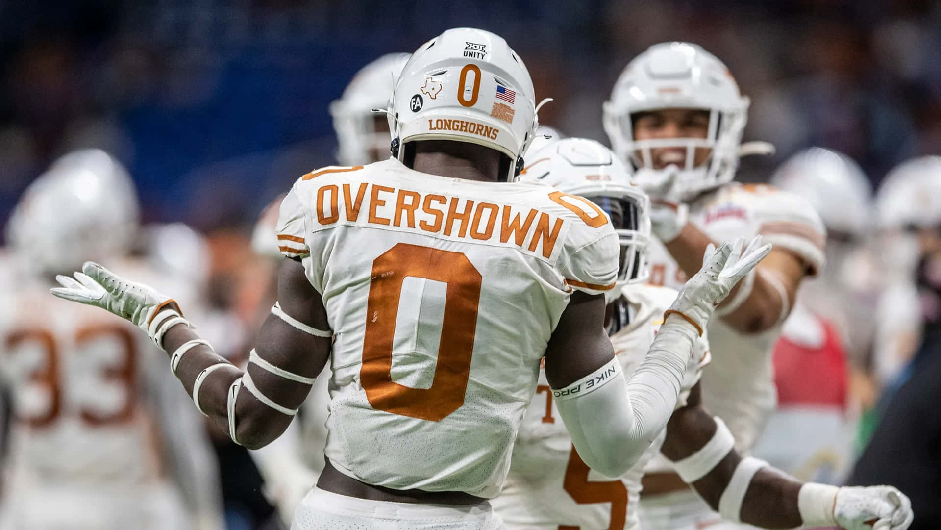 Demarvion Overshown Longhorns Game Wallpaper