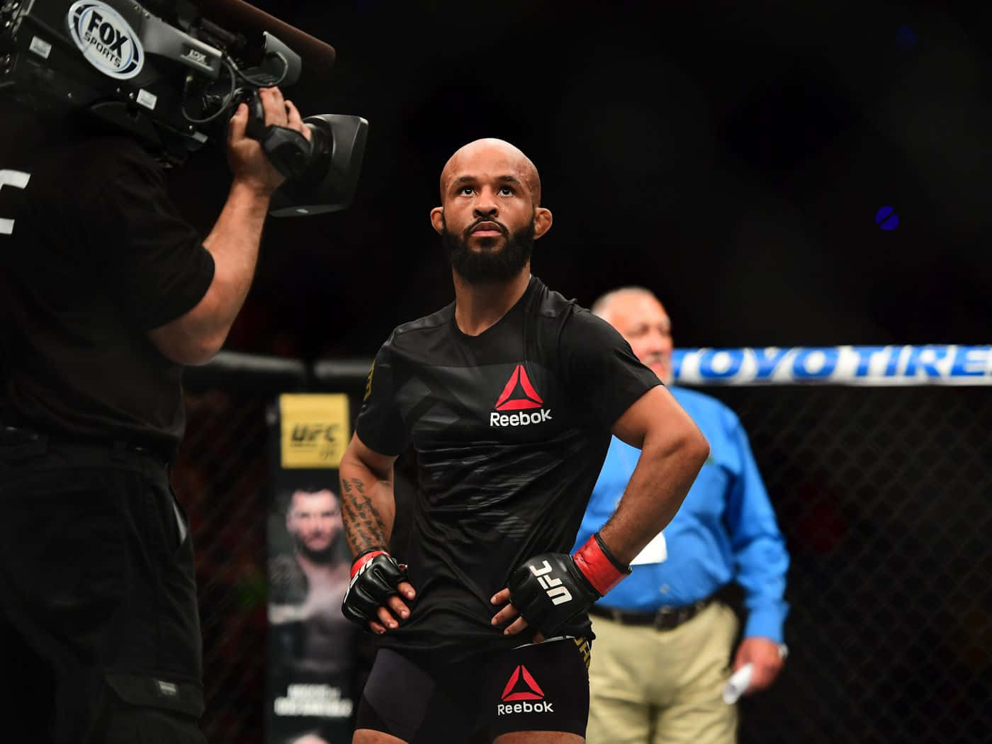 Demetrious Johnson After Fight Against Wilson Reis Picture