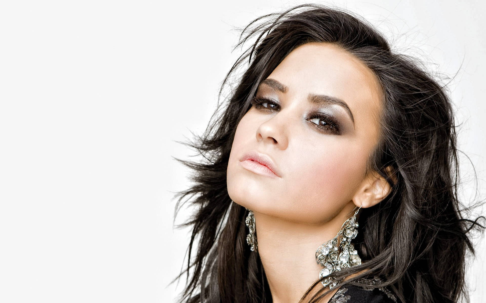 Demi Lovato In White Background