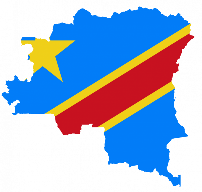 Democratic Republicof Congo Flag Map PNG