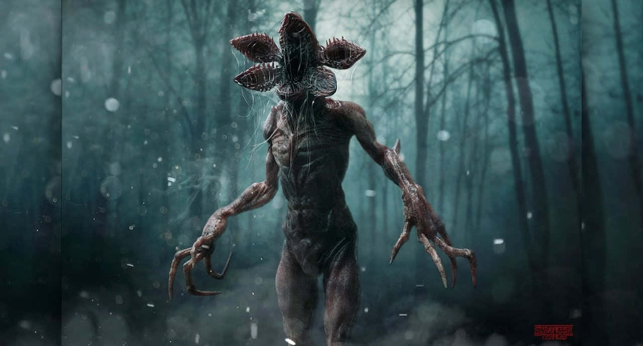 "Don't Look Into the Eyes of the Demogorgon!" Wallpaper