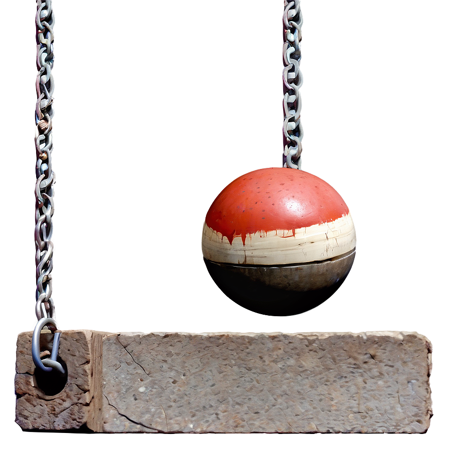 Demolition Wrecking Ball Clipart Png 06112024 PNG