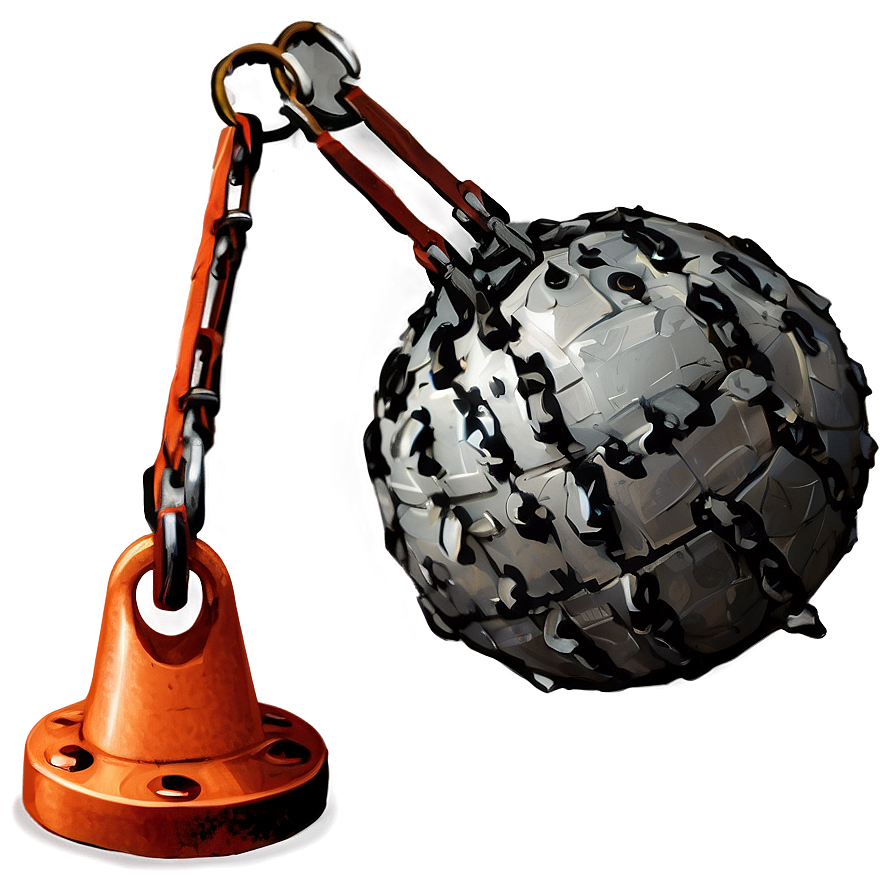 Demolition Wrecking Ball Clipart Png Drn39 PNG