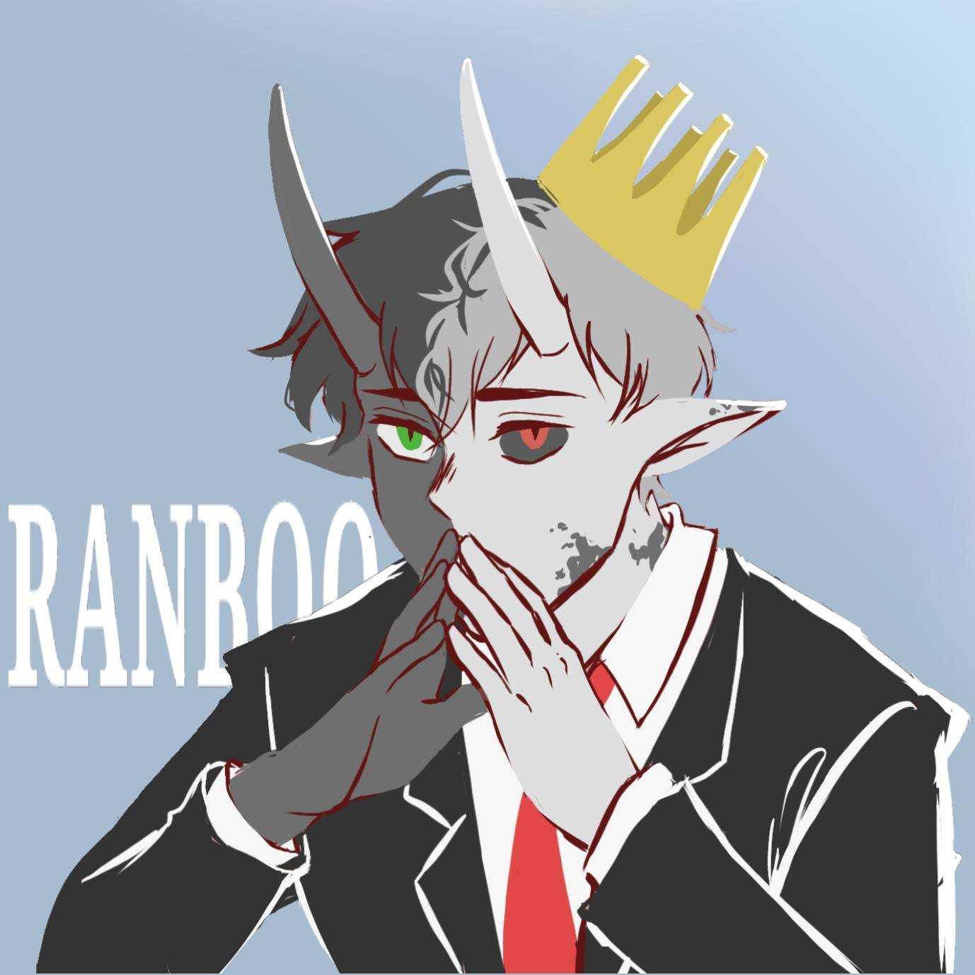 Demon King Ranboo Fanart Wallpaper