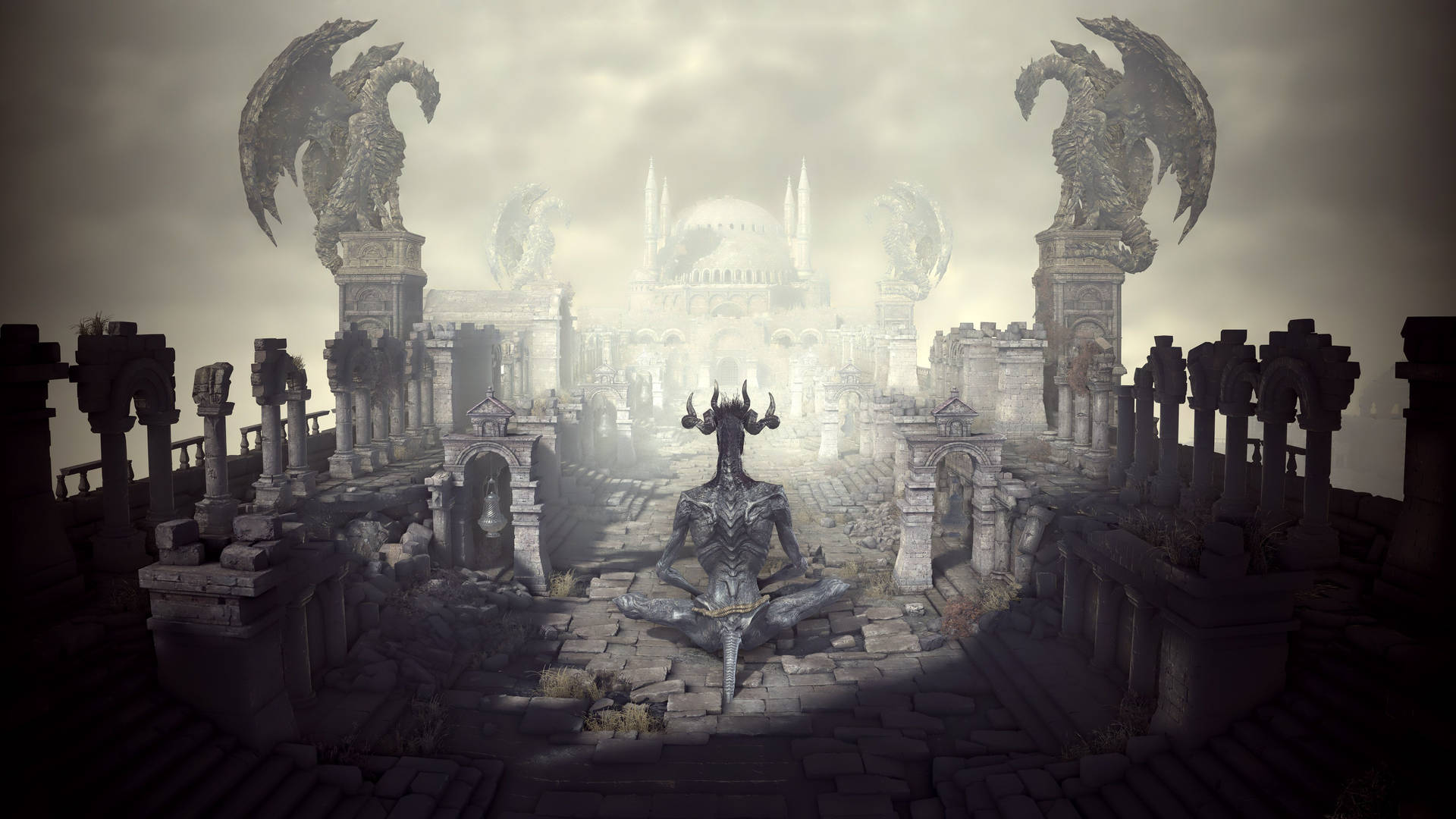Experience the challenges and fury of Dark Souls 3 as you battle the Demon Prince. Wallpaper