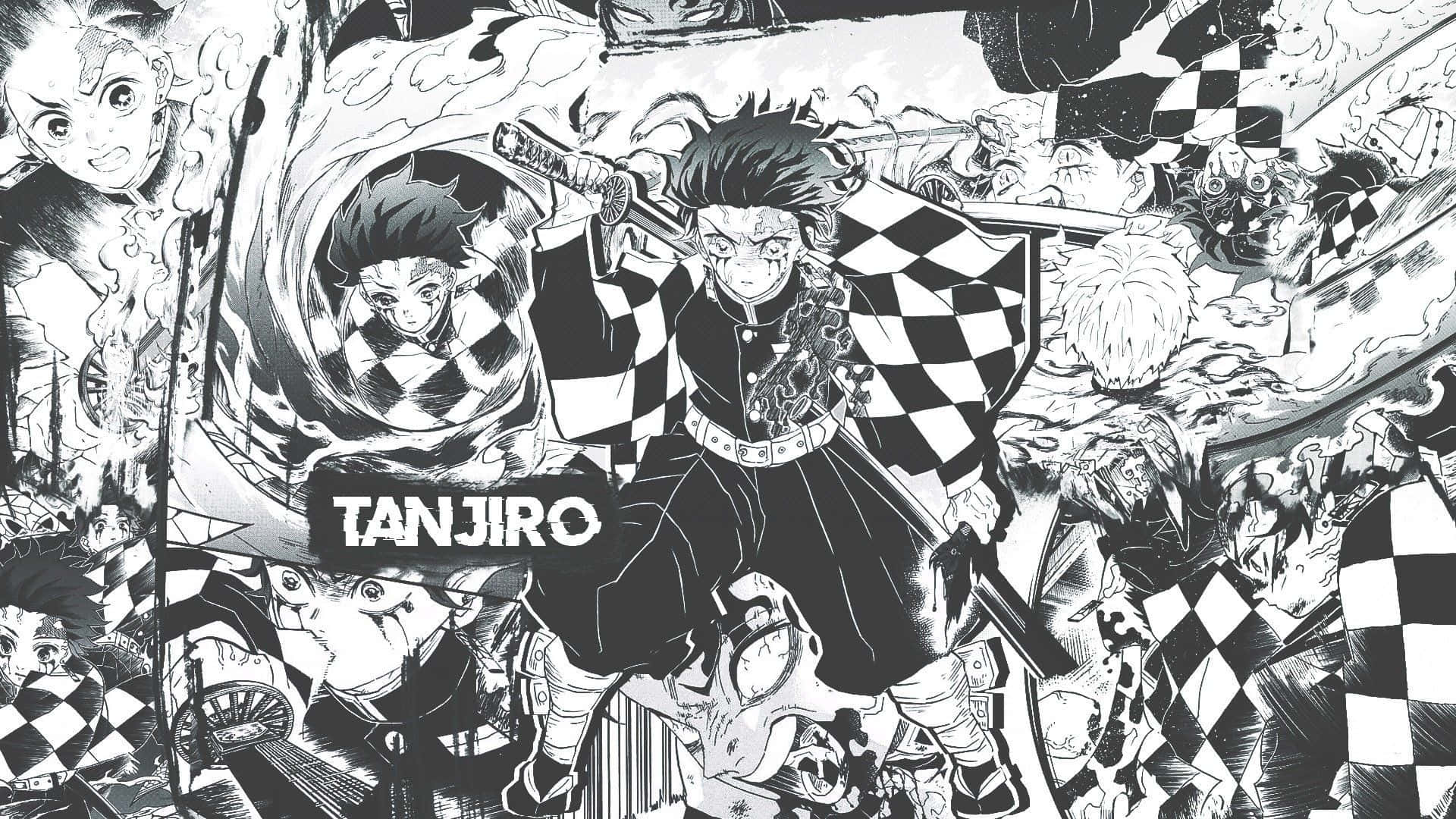 Tanjiro Manga Demon Slayer Background