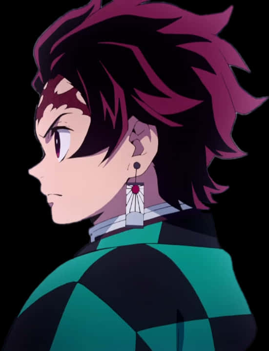 Demon Slayer Character Profile PNG