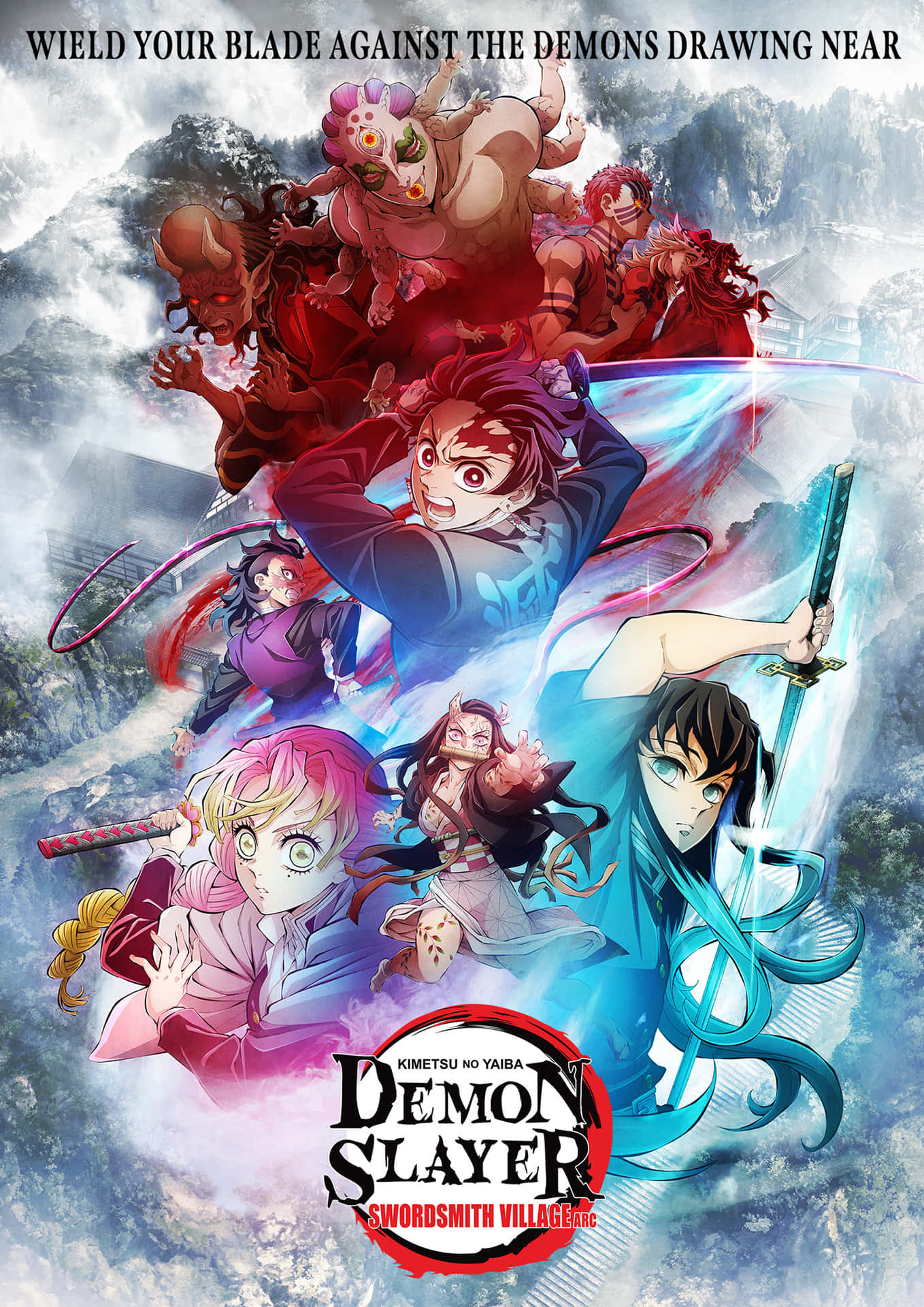 Epic Battle in Demon Slayer Anime Wallpaper