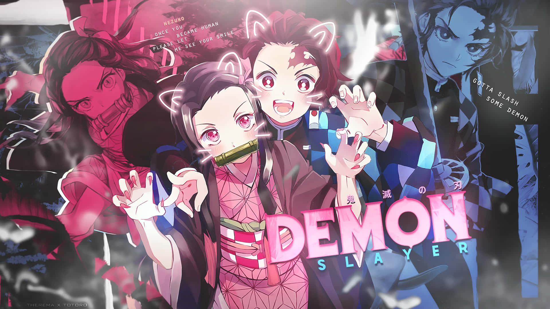 Image  The Demon Slayer Group is Ready to Take on the Power of Demons Wallpaper