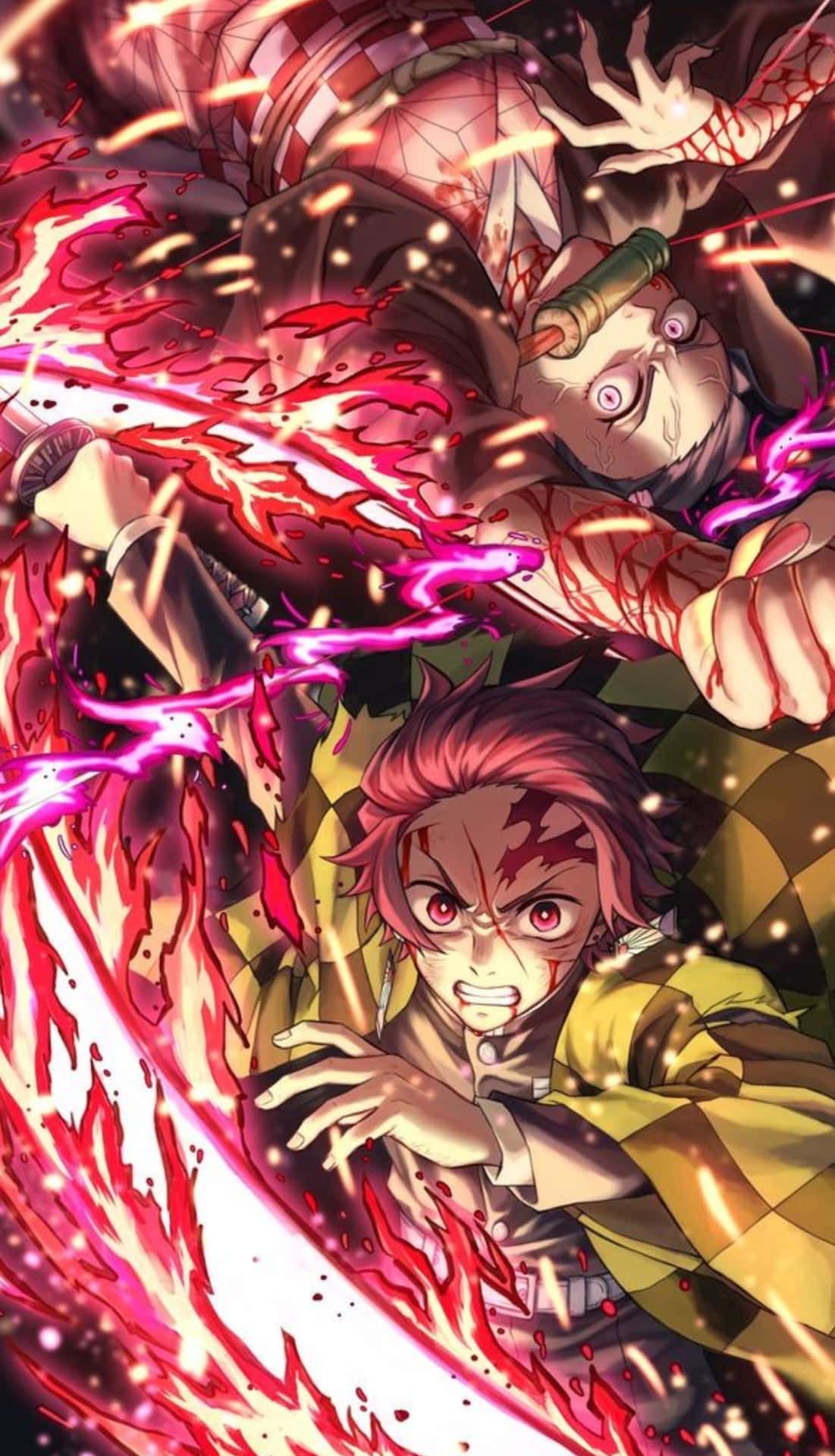 "Unlock the Power of Demon Slayer With the Iphone 11" Wallpaper