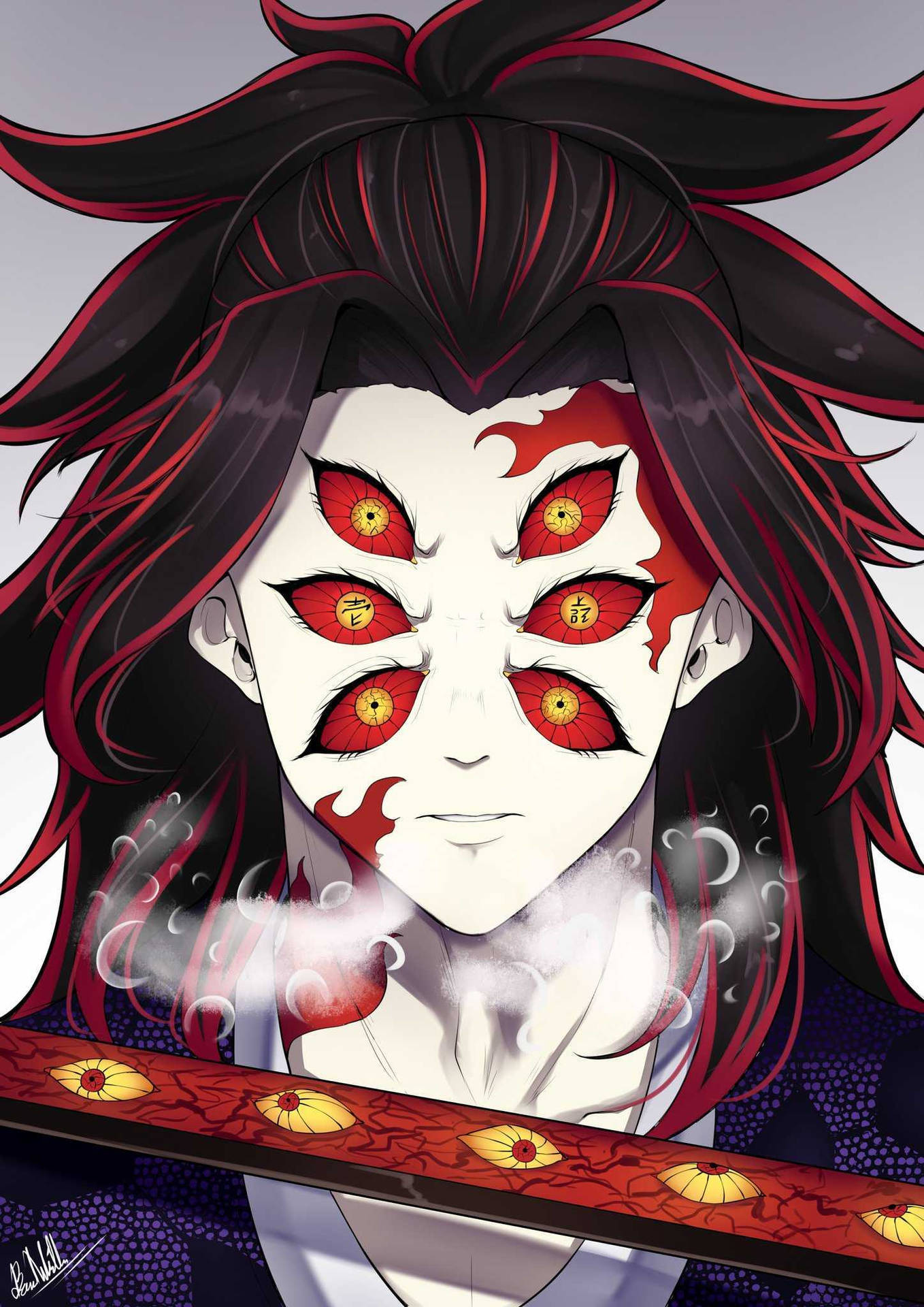 The Palatable Sage – Master of the Demon Slayer Corps, Kokushibo Wallpaper