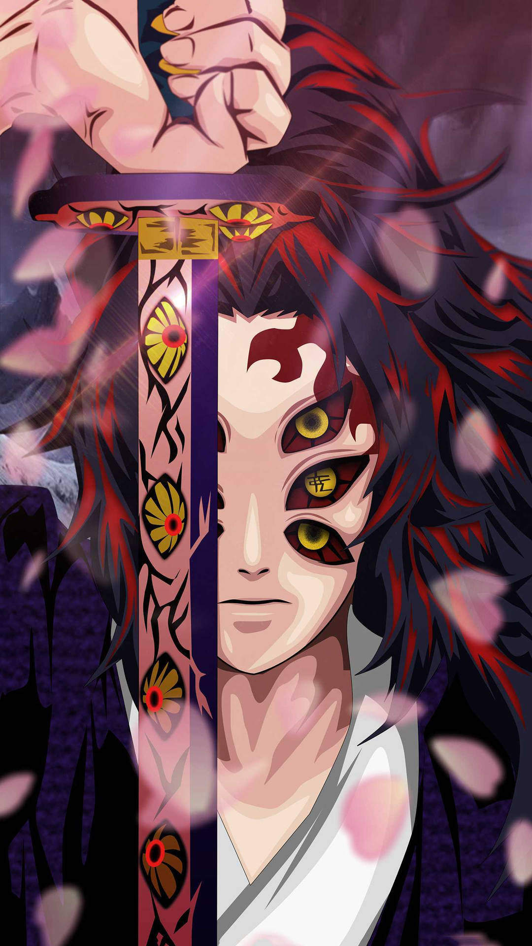 "The toughest of all the Demon Slayers, Kokushibo" Wallpaper