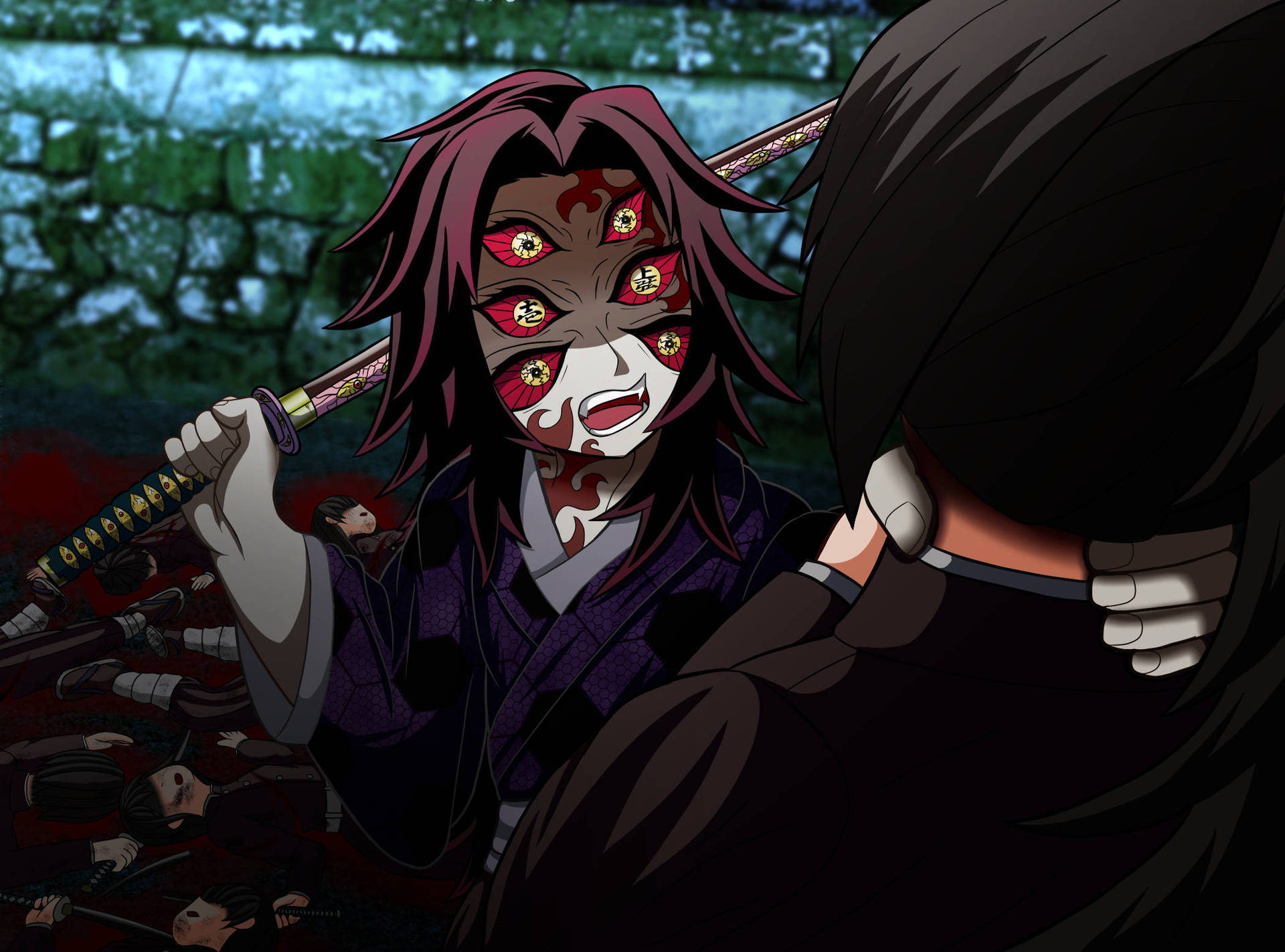 Experimentala Épica Conclusión De La Serie Épica Demon Slayer: Kokushibo. Fondo de pantalla