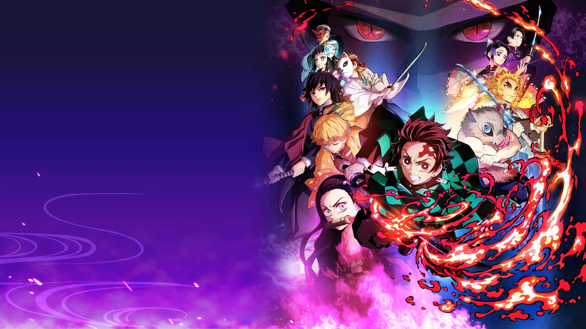 Get Demon Slayer Laptop And Take Your Gaming To The Next Level Wallpaper