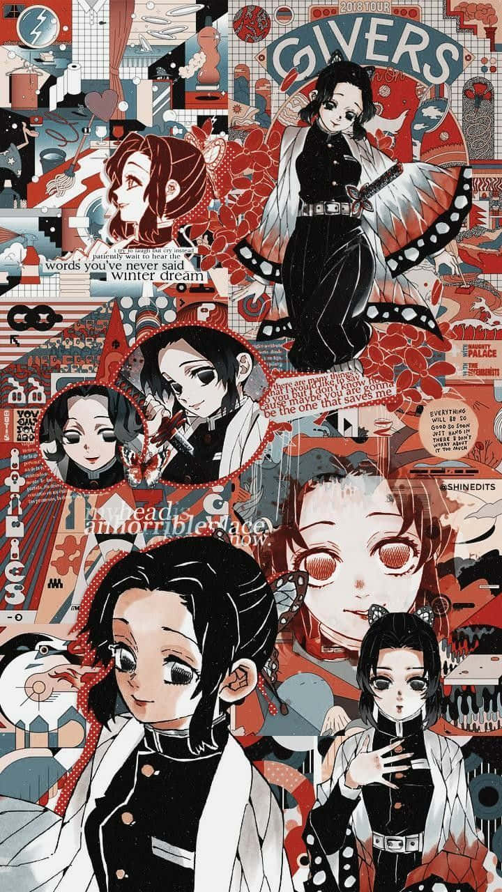 Tanjirokamado Och Nezuko Kamado Från Demon Slayer Manga. Wallpaper