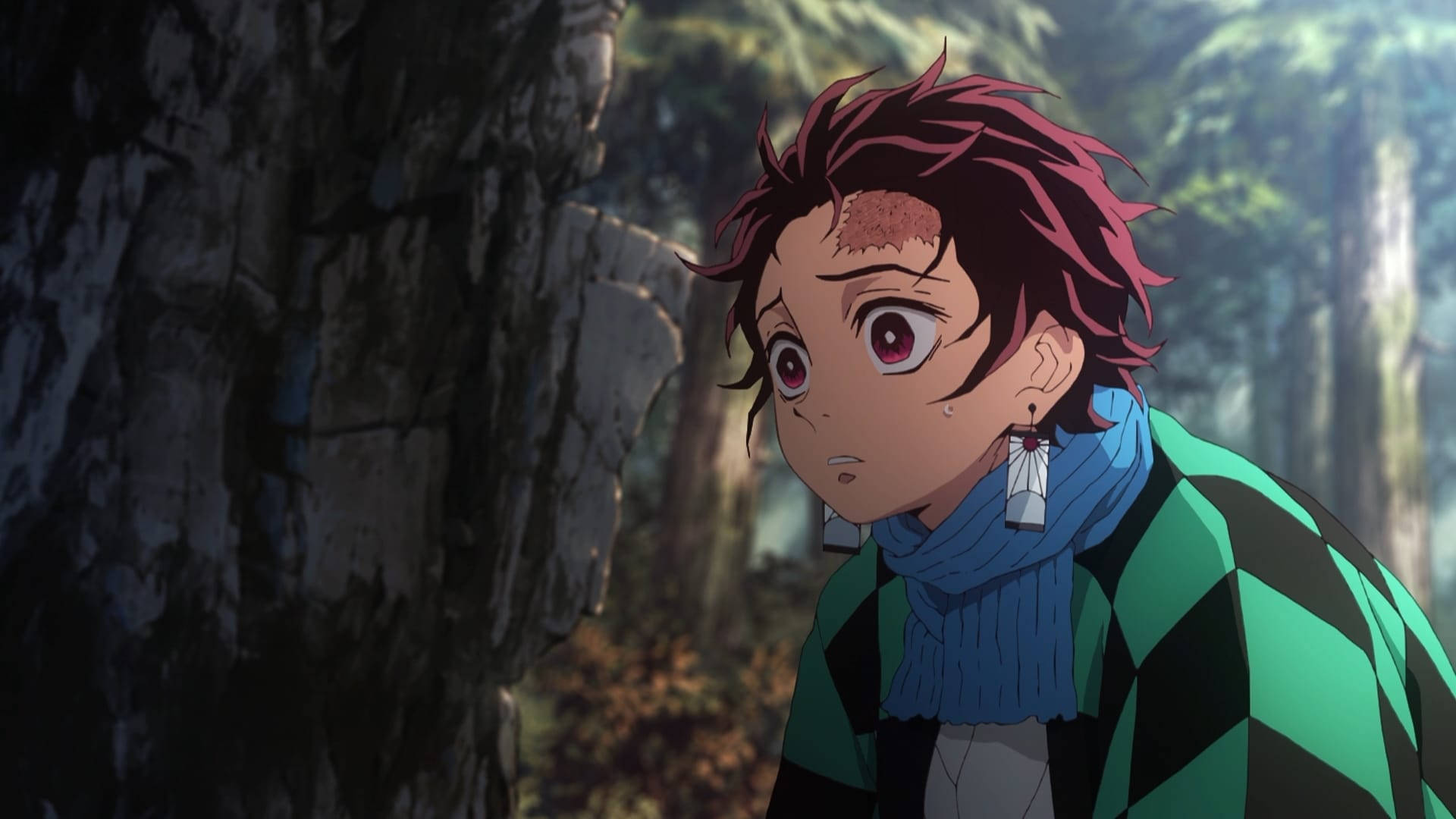 Demon Slayer Tanjiro In Forest