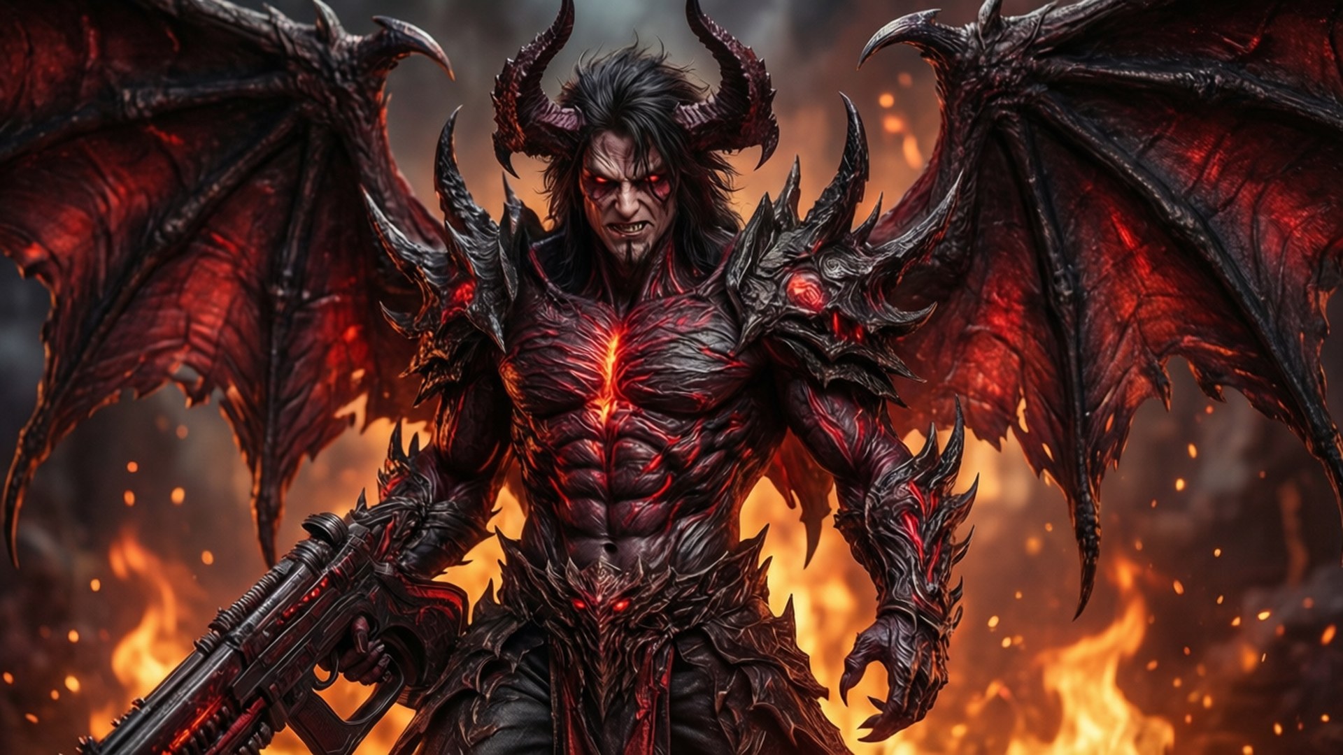 Demon Unleashed Wallpaper