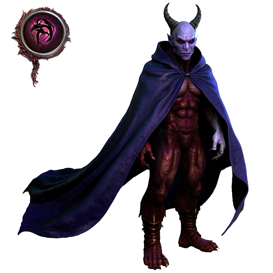 Demon With Cloak Png Ipo PNG