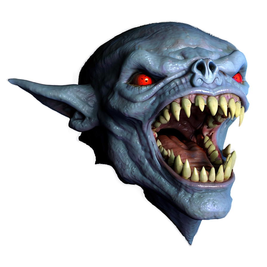 Demon With Red Eyes Png Gqh94 PNG