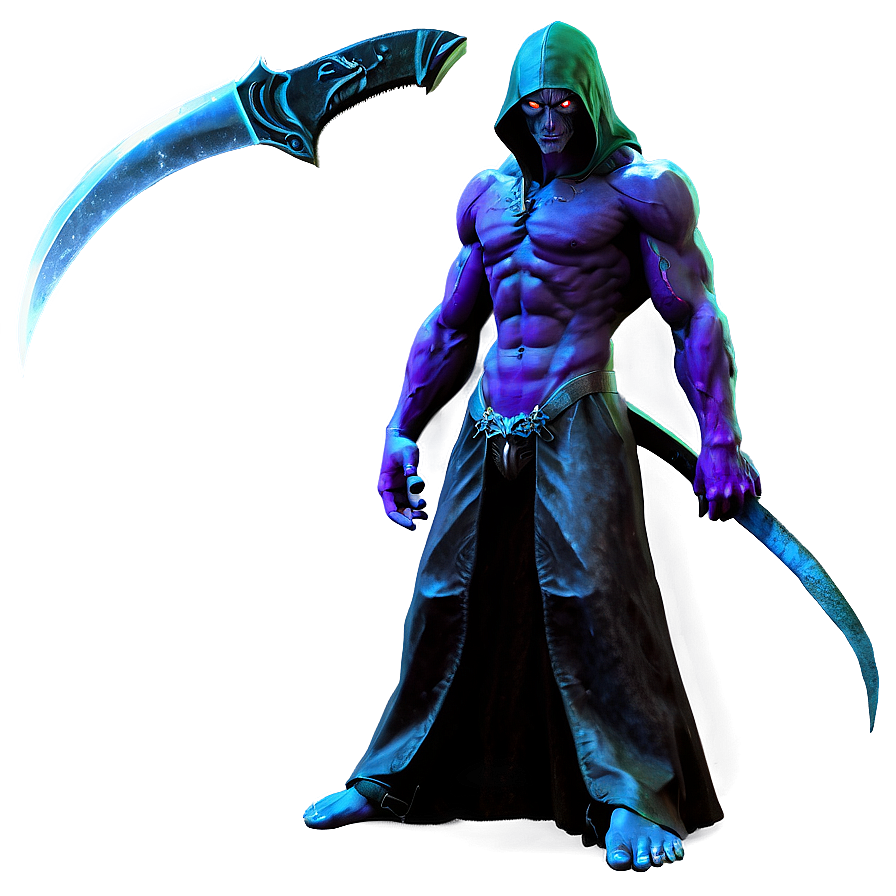 Demon With Scythe Png Yyk63 PNG