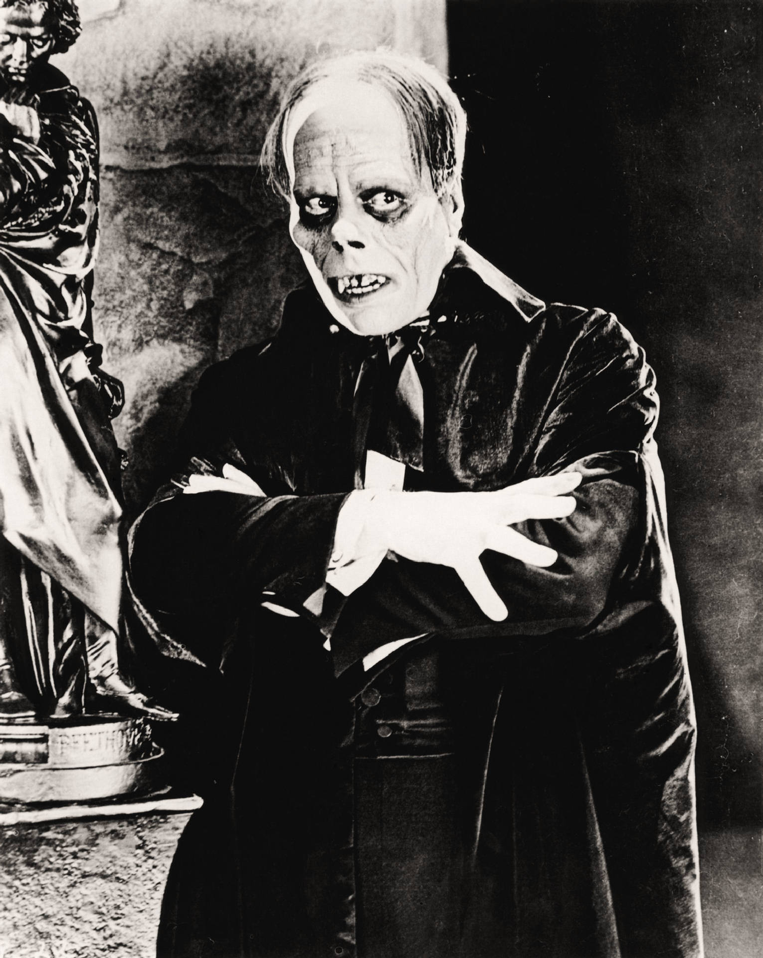 Det Horrormovie Phantom of the Opera Tapet. Wallpaper