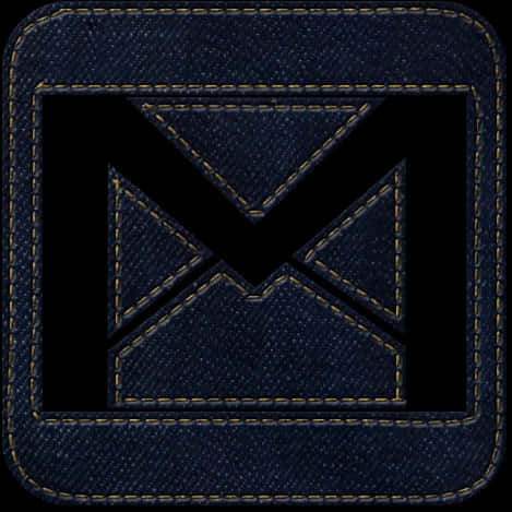 Denim Style Gmail Icon PNG