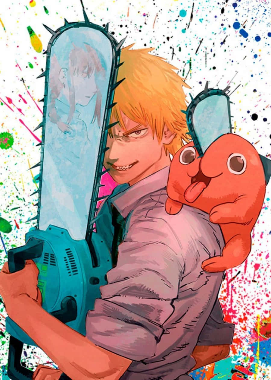Wallpaper Chainsaw Man Anime Chainsaw Man Denji Anime Anime Art  Background  Download Free Image