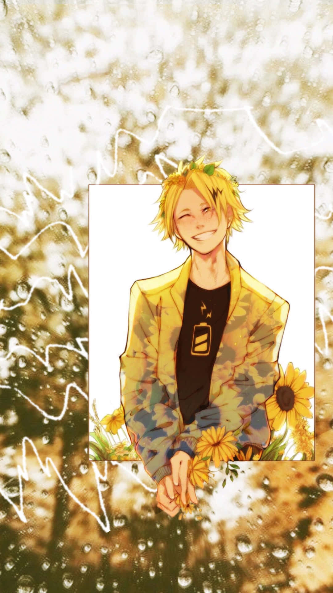 Denki Kaminari has the ability to control lighting and electricity Wallpaper