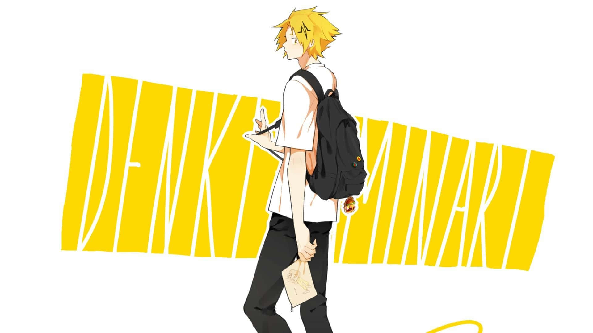 Denki Kaminari Cool Anime Poster Wallpaper