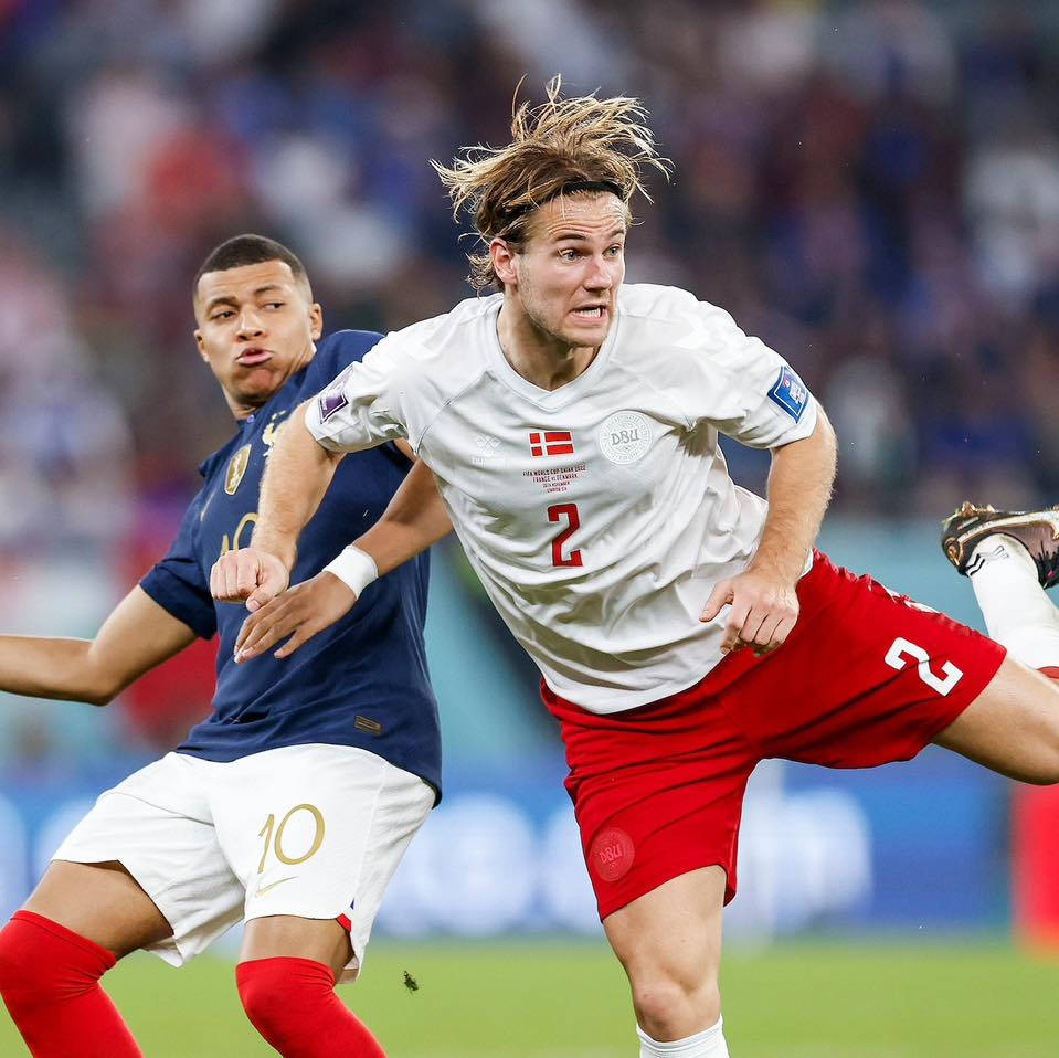 Denmark National Football Team Andersen Versus France Wallpaper