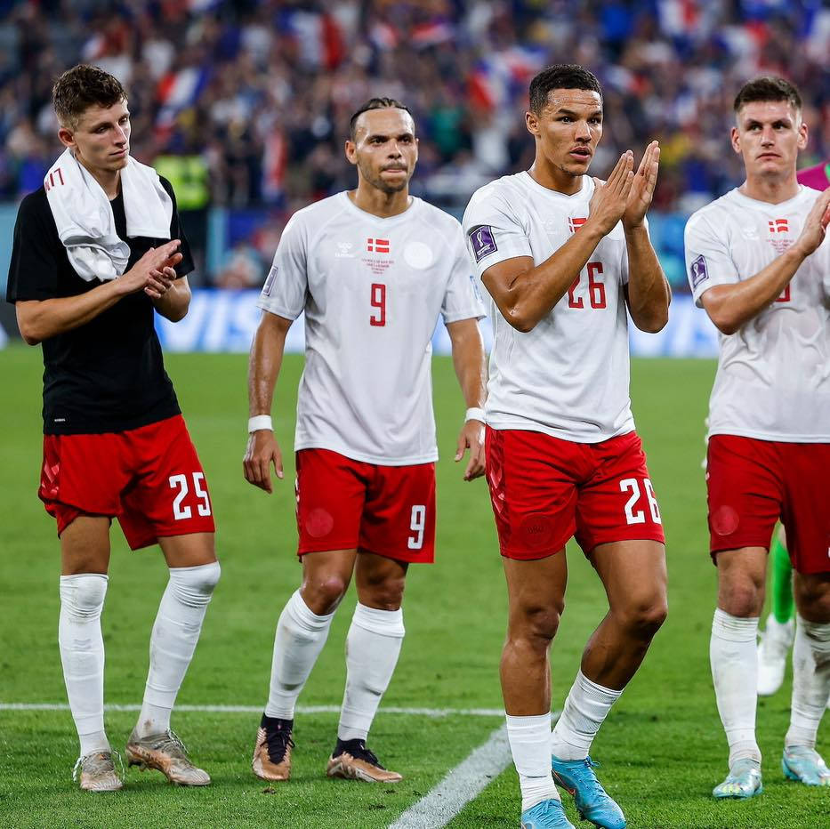 Denmark National Football Team Disappointed Applause