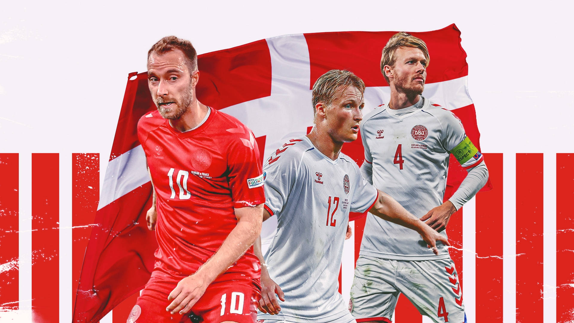 Denmark National Football Team Star Players Wallpaper
