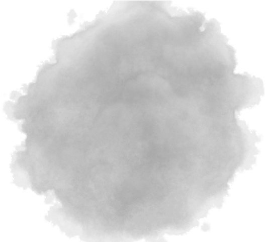 Dense Gray Smoke Effect PNG