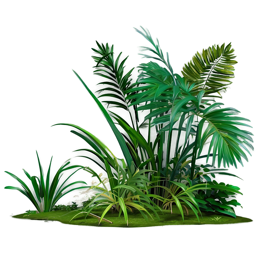 Download Dense Jungle Grass Png Ube | Wallpapers.com