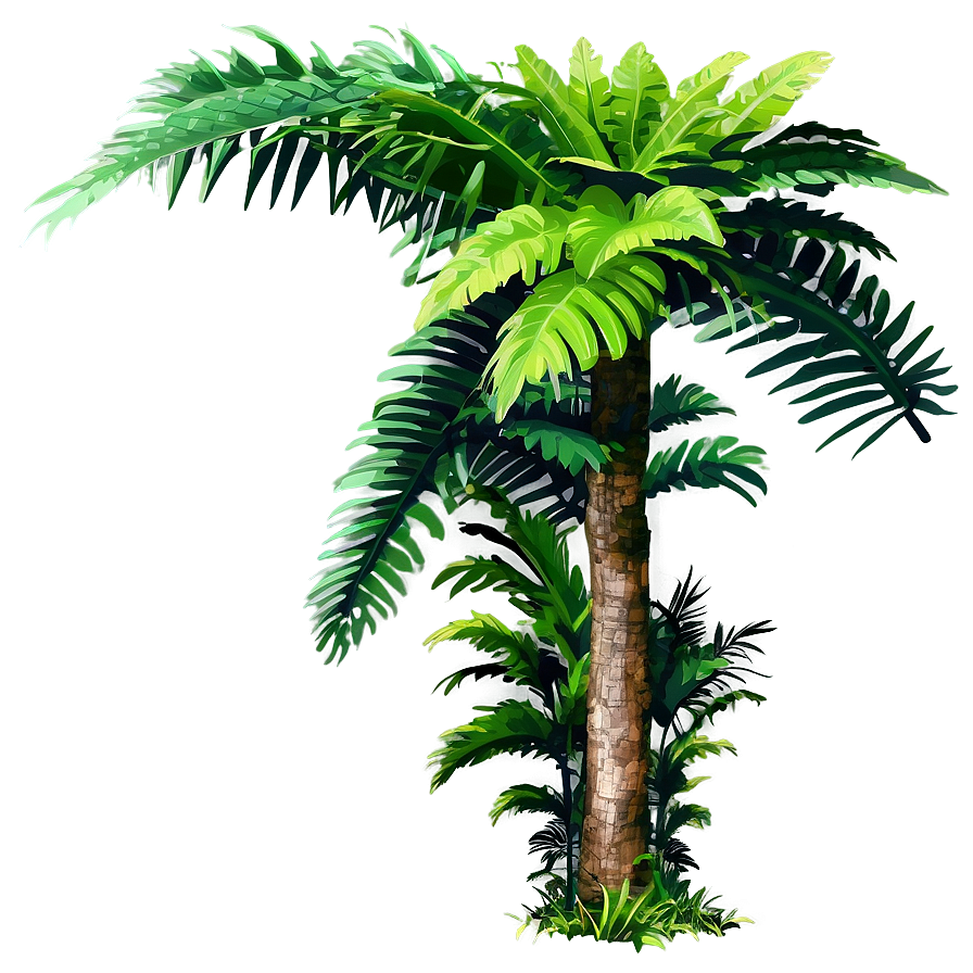 Dense Jungle Tree Png 06262024 PNG