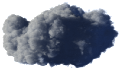 Dense Smoke Cloud Graphic PNG
