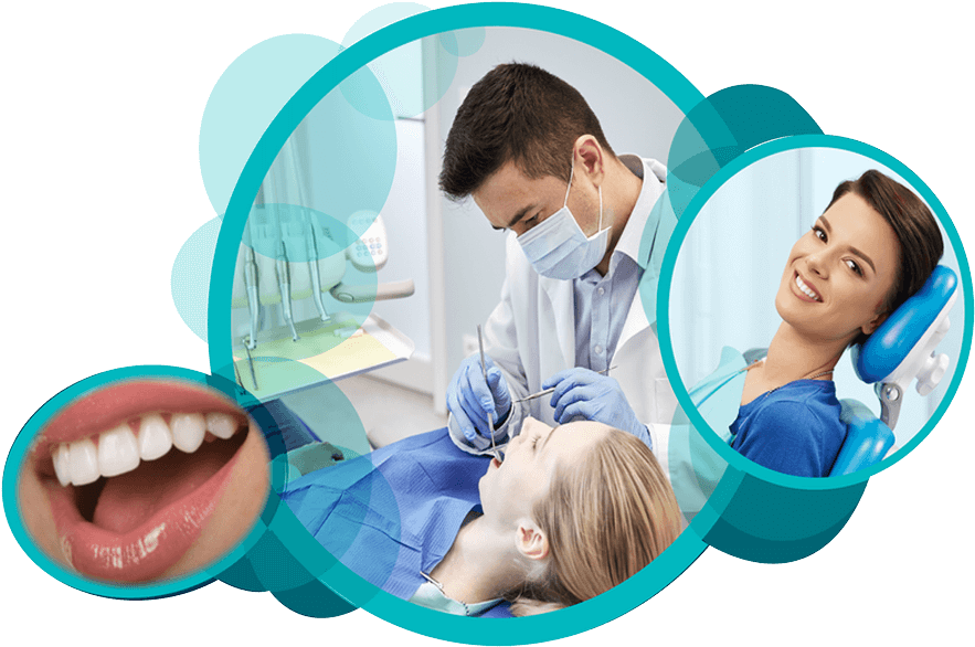 Dental Care Professionalsand Patient PNG