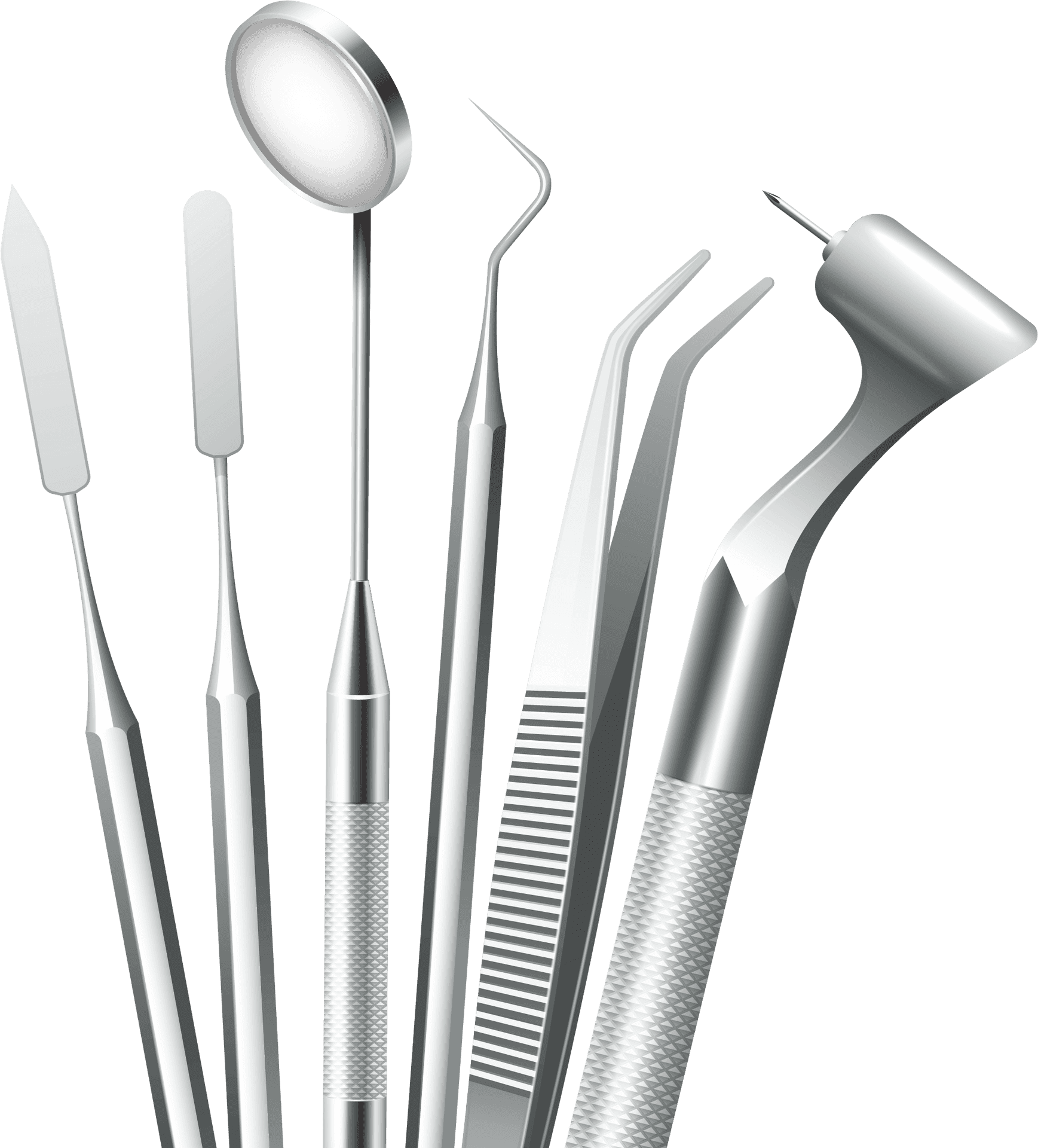 Dental Instruments Set PNG