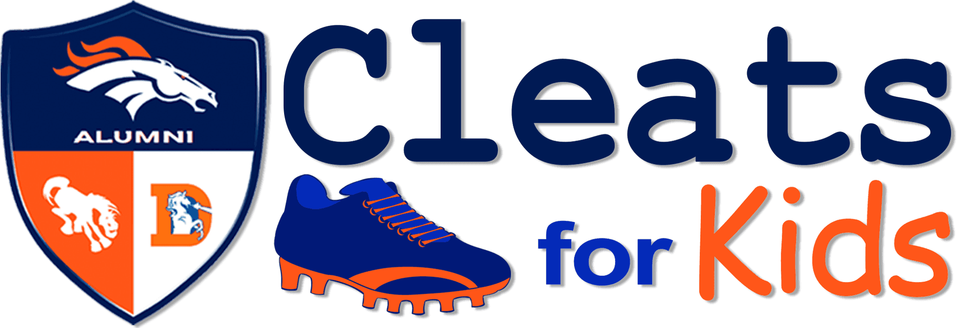 Denver Alumni Cleatsfor Kids Logo PNG