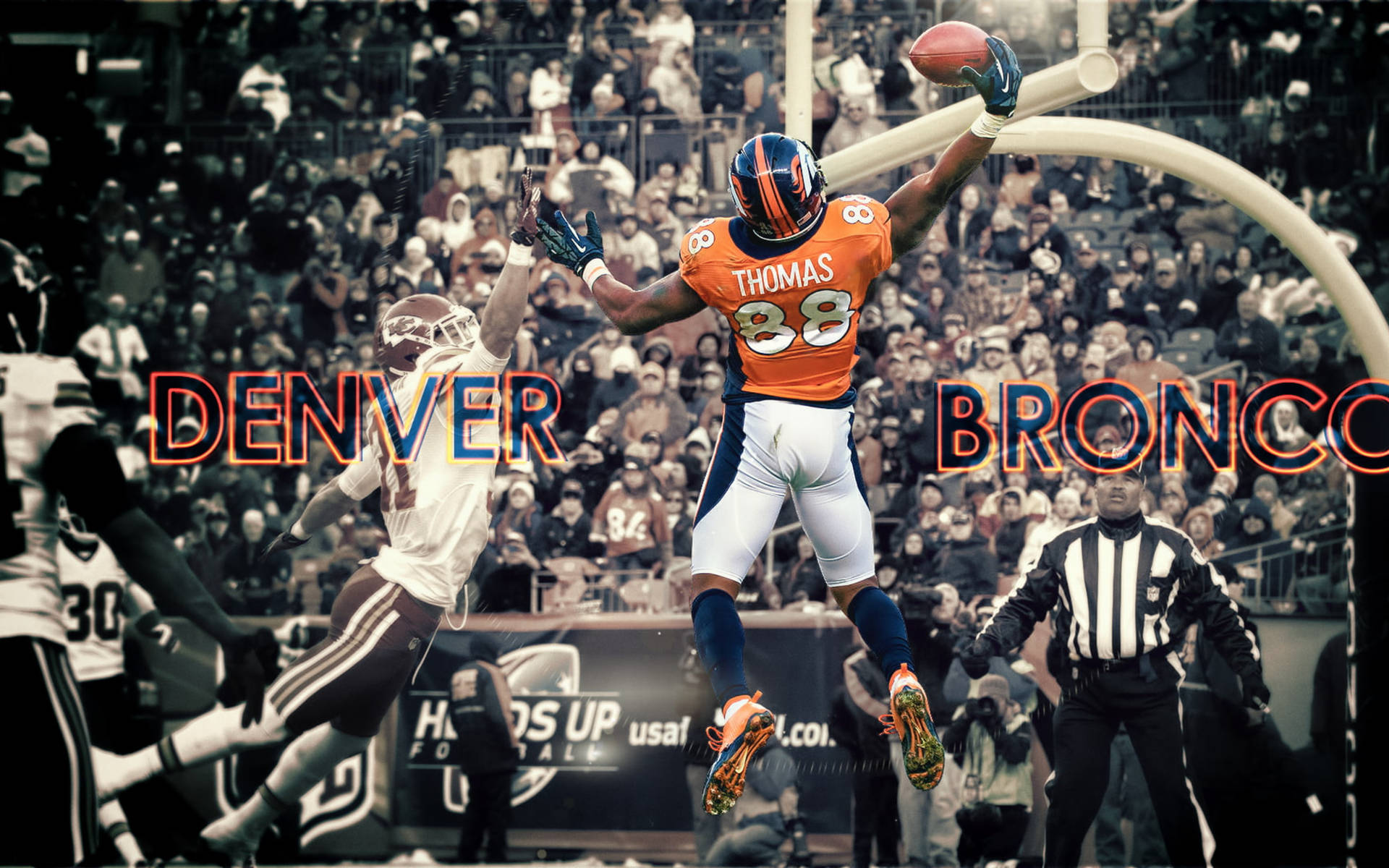 Denver Broncos Fan Art Wallpaper